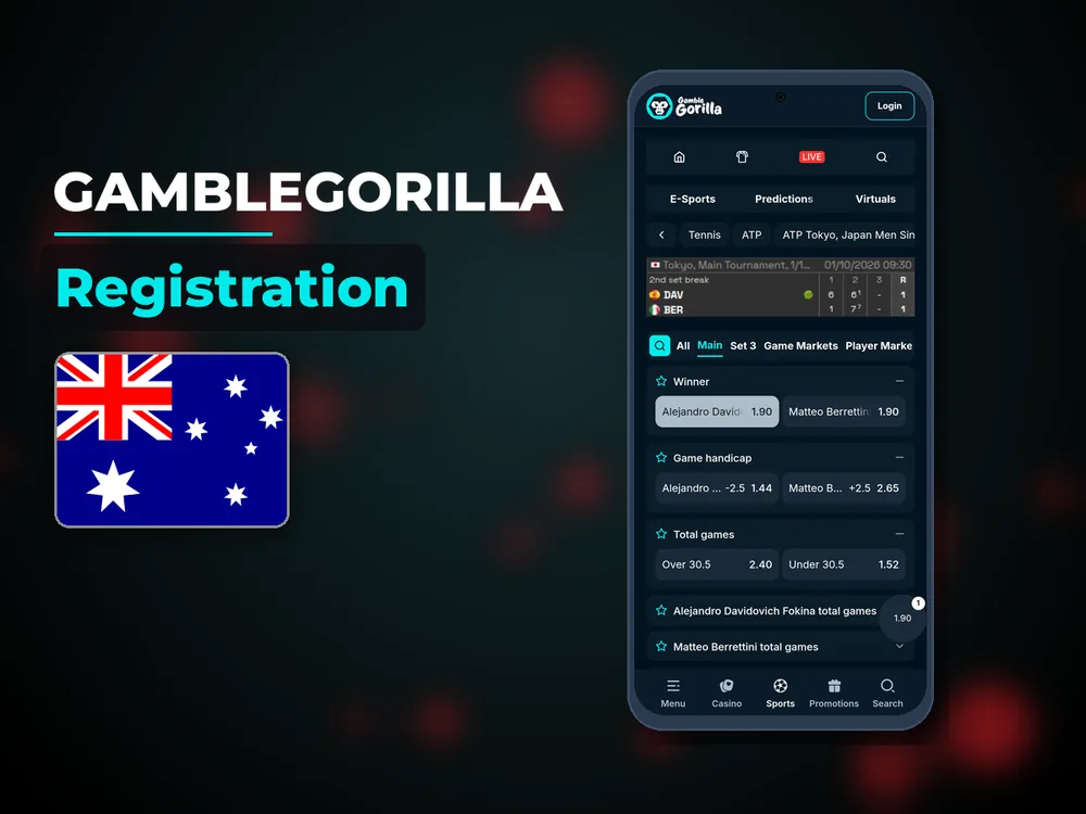 Gamblegorilla - Registration