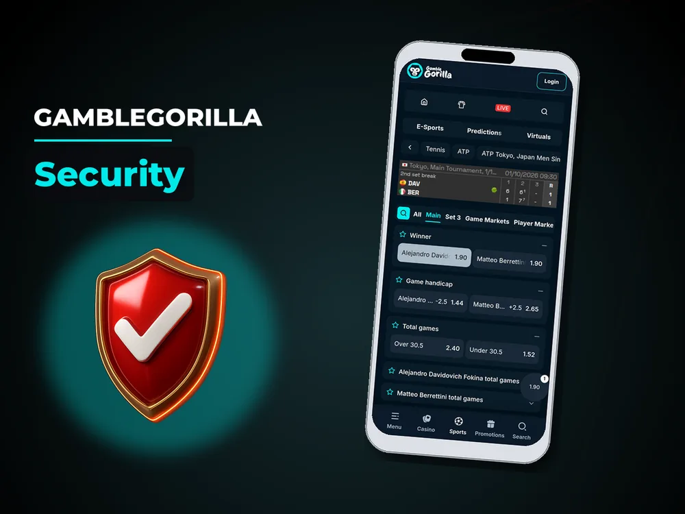 Gamblegorilla - Security