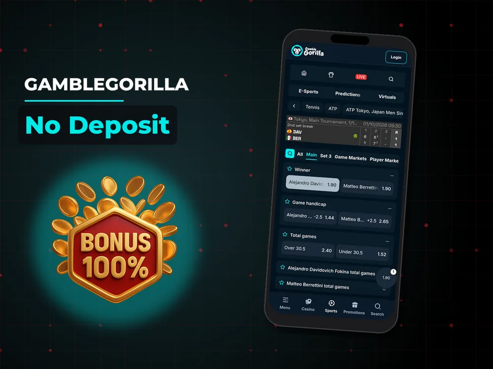 Gamblegorilla - No Deposit