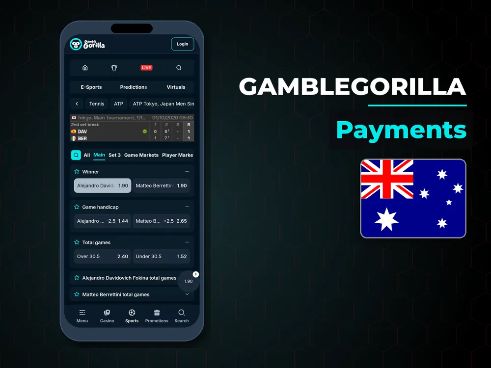 Gamblegorilla - Payments