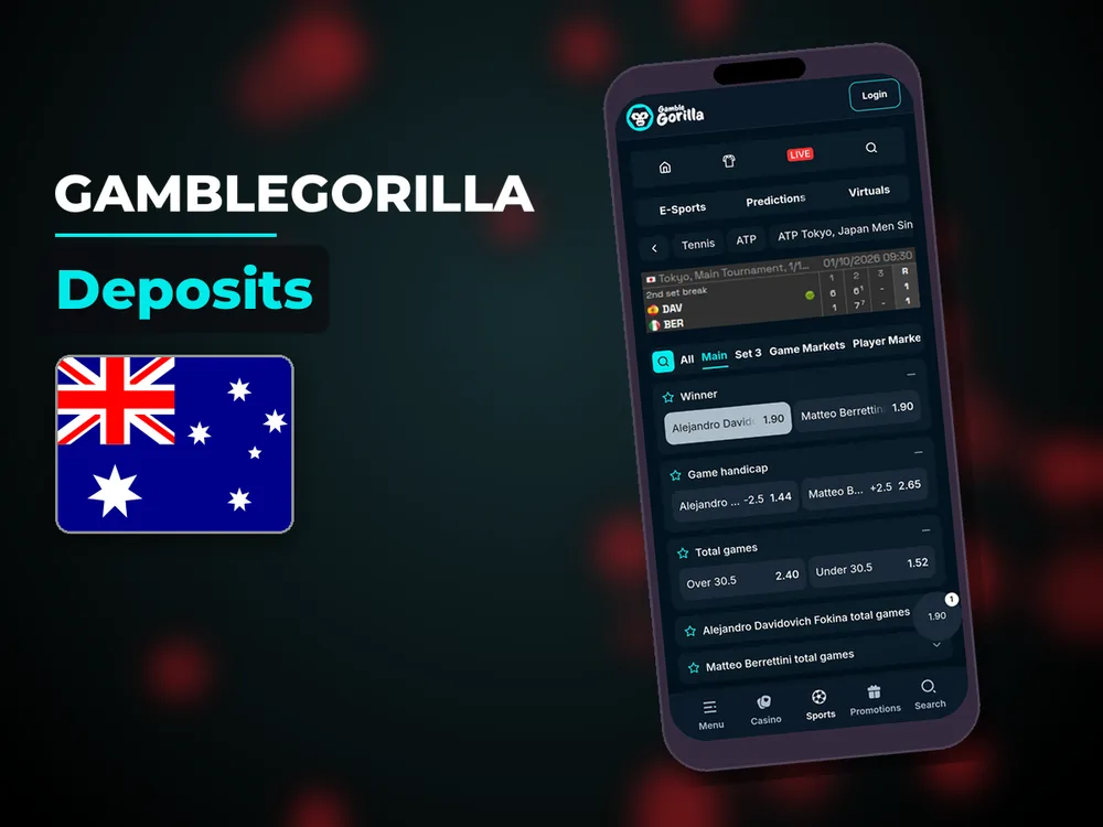 Gamblegorilla - Deposits