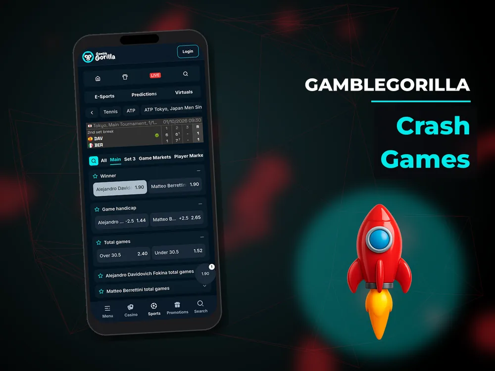 Gamblegorilla - Crash Games