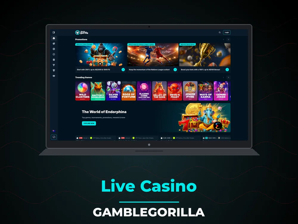 Gamblegorilla - Live Casino